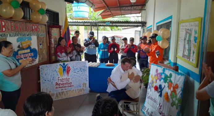 Celebran cuarto aniversario del Frente Preventivo del municipio Cedeño