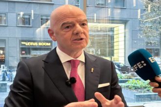 Gianni Infantino, presidente de la FIFA.