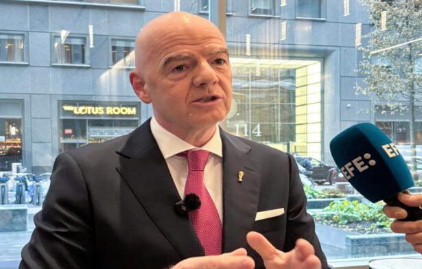 Gianni Infantino, presidente de la FIFA.