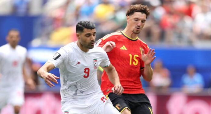 Irán aguantó los ataques de Bélgica