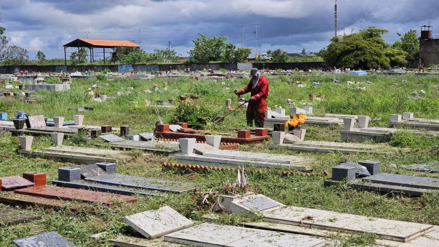 Refuerzan mantenimiento en cementerios con motivo del día del Padre 1 cementerio