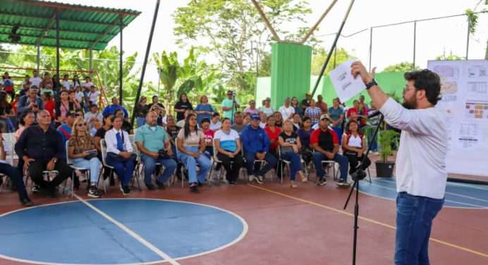 Gobernador Ernesto Luna impulsa desarrollo agrícola y comunal en Santa Bárbara