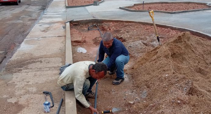 Avanza construcción de la nueva plaza Negro Primero en Maturín
