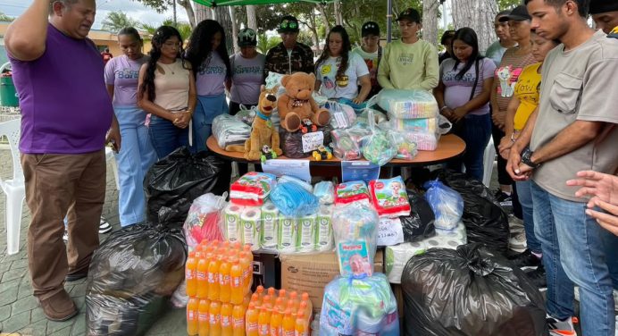 Centro de acopio en Santa Bárbara recibe insumos para afectados por terremotos
