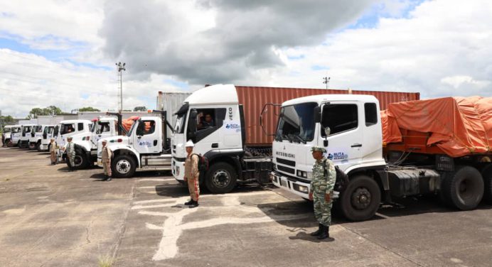 Monagas envía más de 550 toneladas de ayuda a afectados por sismos en el centro del país