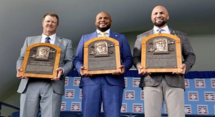 Carlos Beltrán fue exaltado en Cooperstown junto a Andruw Jones y Jeff Kent