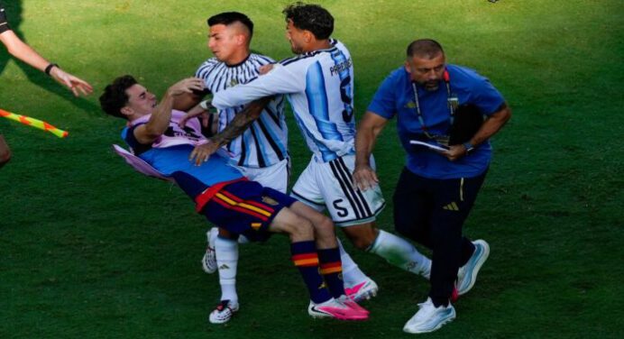 Abren expediente contra la AFA tras incidentes en la final del Mundial