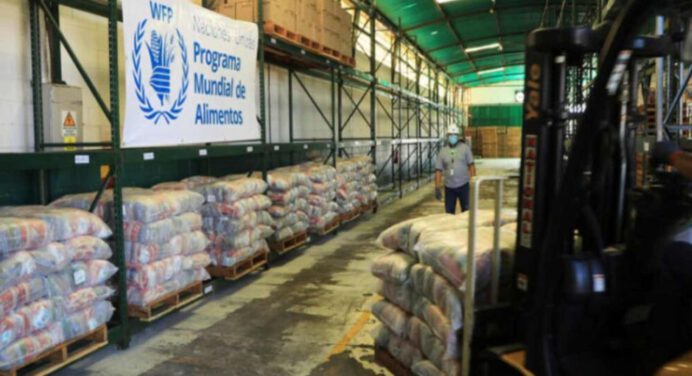 Más de 100.000 venezolanos ayudados por el Programa Mundial de Alimentos