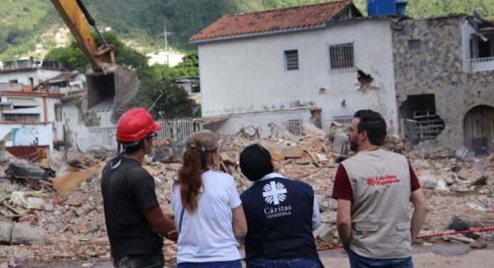 Cáritas reunió 256.000 euros en Málaga para los afectados por los terremotos en Venezuela
