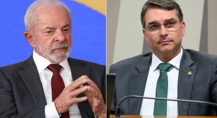 Lula toma la delantera sobre Flávio Bolsonaro a tres meses de las Elecciones en Brasil
