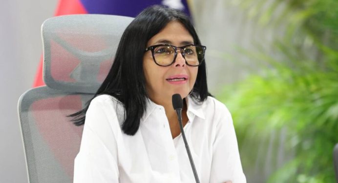 Delcy Rodríguez insta a empresas nacionales y extranjeras a construcción masiva de casas