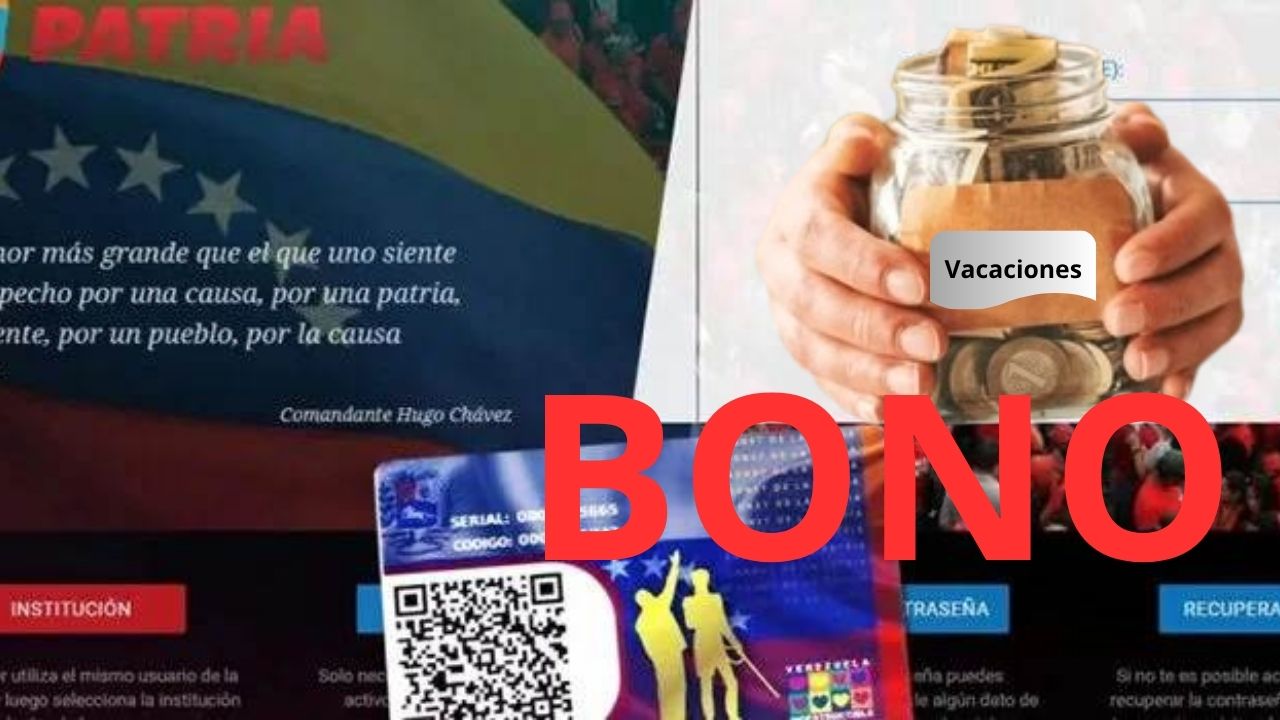 Bono especial Vacaciones en Patria