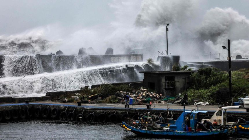 Tifón Bavi deja 87 heridos en Taiwán y 1.7 millones de evacuados en China 1 tifón Bavi