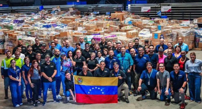 Embajada de EEUU en Venezuela: Llegan diez aviones con ayuda humanitaria desde Puerto Rico