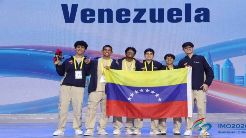 Venezolanos destacan en la Olimpiada de Matemáticas en China 1 olimpiada