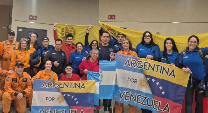 Argentina envía más ayuda médica a víctimas de terremotos en Venezuela