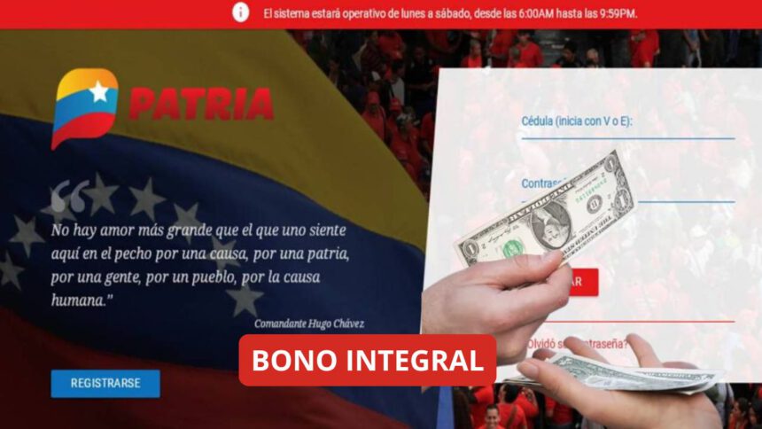 PAGO Integral en PATRIA