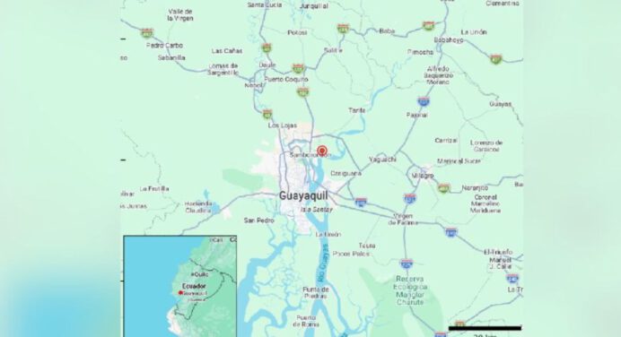 Registran un sismo de magnitud 4,3 en la provincia ecuatoriana del Guayas