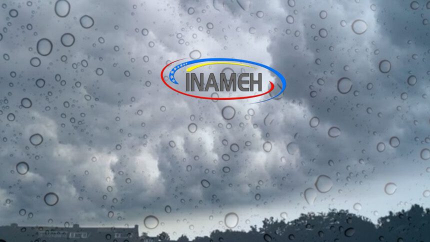 Cielo nublado y lluvias