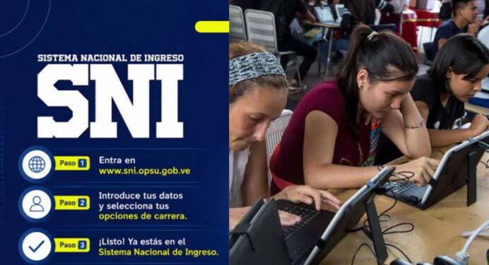 Extienden plazo para el registro del Sistema Nacional de Ingresos Universitarios (SNI)