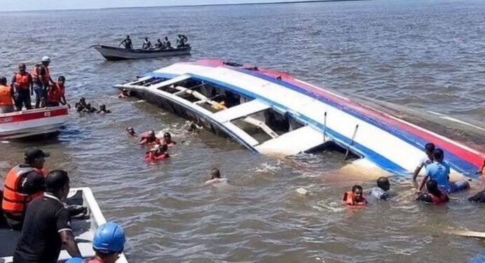 Tres detenidos en Guyana por el naufragio del ferri que deja al menos 65 muertos