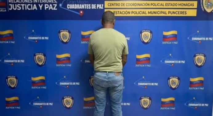 CPNB Monagas detiene a hombre por violencia de género en Punceres