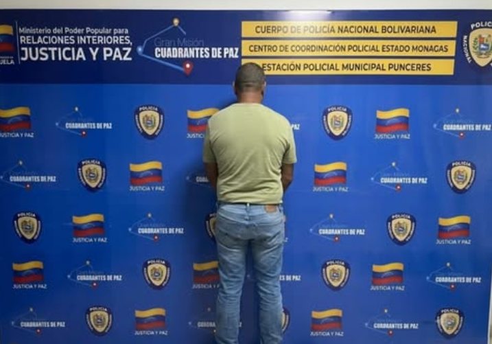 CPNB Monagas detiene a hombre por violencia de género en Punceres 1 Punceres