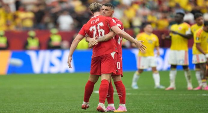 Suiza en penales eliminó a Colombia y se enfrentará a Argentina en cuartos de final