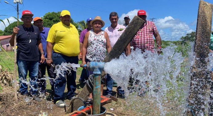 Restablecen servicio de agua potable a 2 mil 240 habitantes de Sotillo