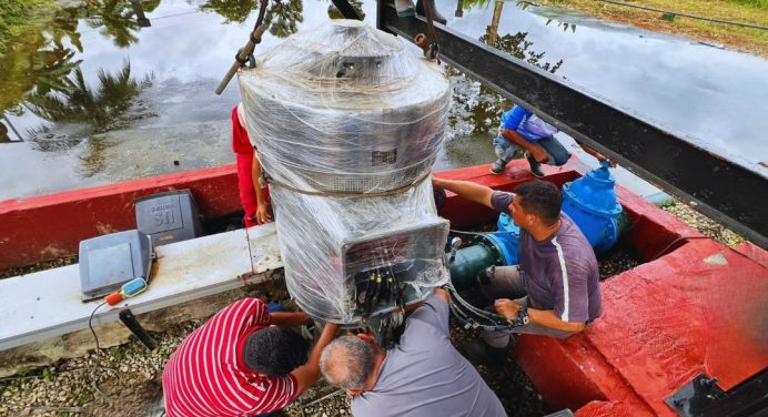 Asegurado suministro de agua potable a más de 13 mil 500 familias del municipio Bolívar