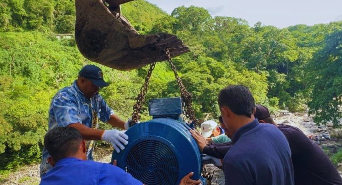 Gobierno reactiva planta potabilizadora de San Antonio en Monagas