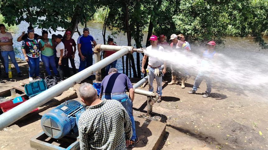 Alcalde Daniel Monteverde restablece servicio de agua potable en San Félix 1 agua