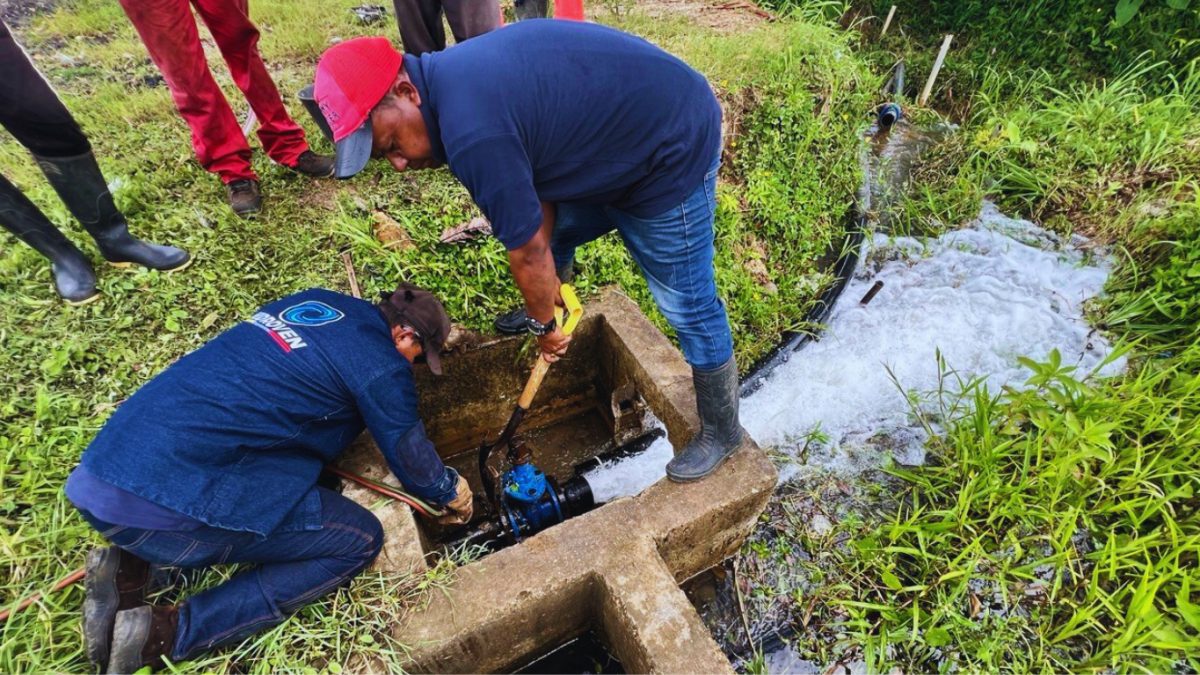 Optimizan servicio de agua potable para más de 3 mil 500 familias en Maturín 2 agua2 4