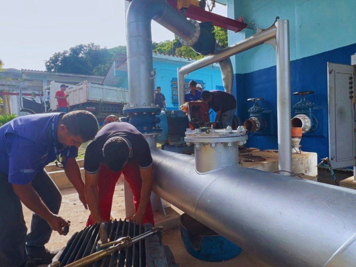 Gobierno reactiva planta potabilizadora de San Antonio en Monagas 4 agua4