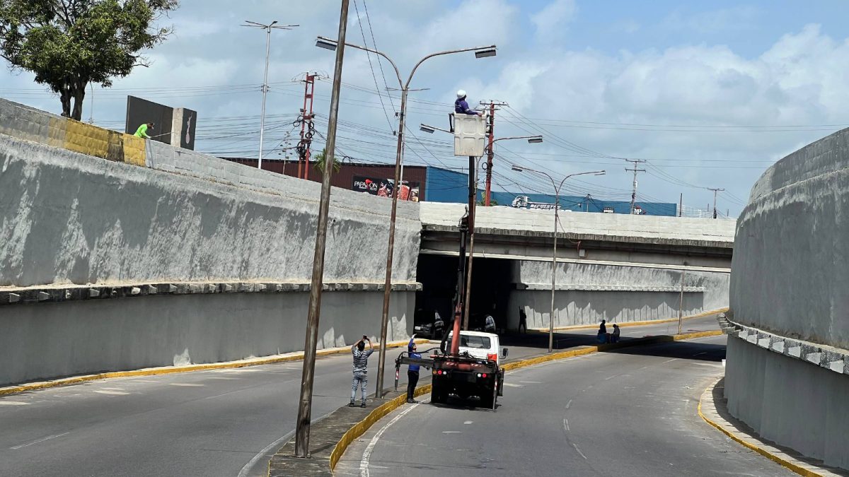 Alcaldía continúa fortaleciendo el alumbrado público en el Nodo Sur 2 alumbrado2