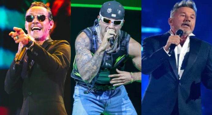 Marc Anthony, Feid y Ricardo Montaner encabezan concierto benéfico por Venezuela en Miami