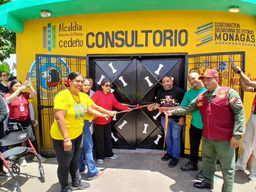 Inaugurado Consultorio Veterinario Integral de la Misión Nevado de Cedeño 1 consultorio