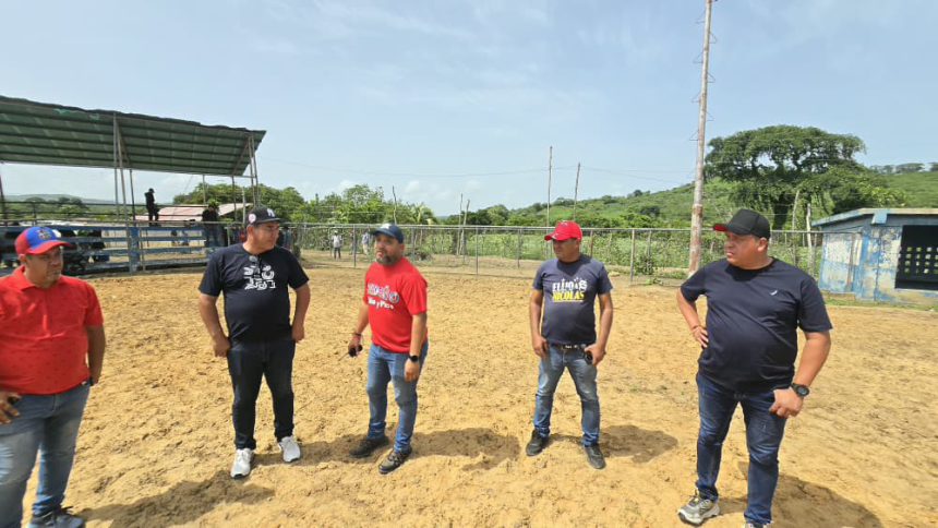 En Cedeño inician los trabajos de rehabilitación del estadio de Quebrada Seca 1 estadio