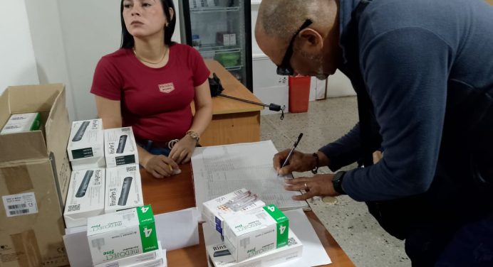 ‎Insamonagas distribuyó 2 mil 269 dosis de insulina en el mes de junio