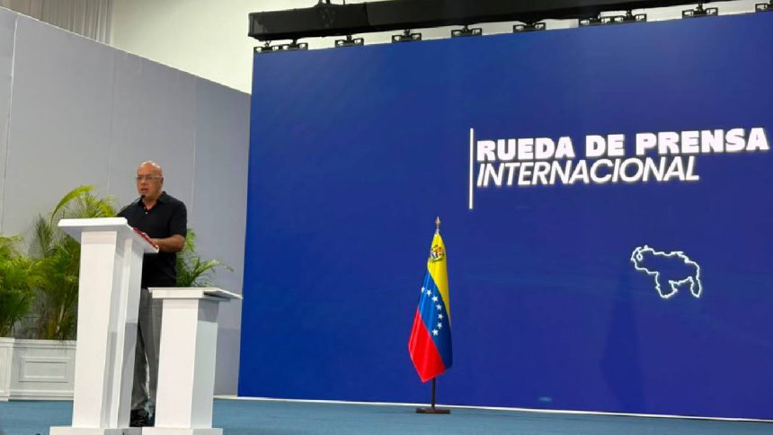 Jorge Rodríguez, presidente de la AN.