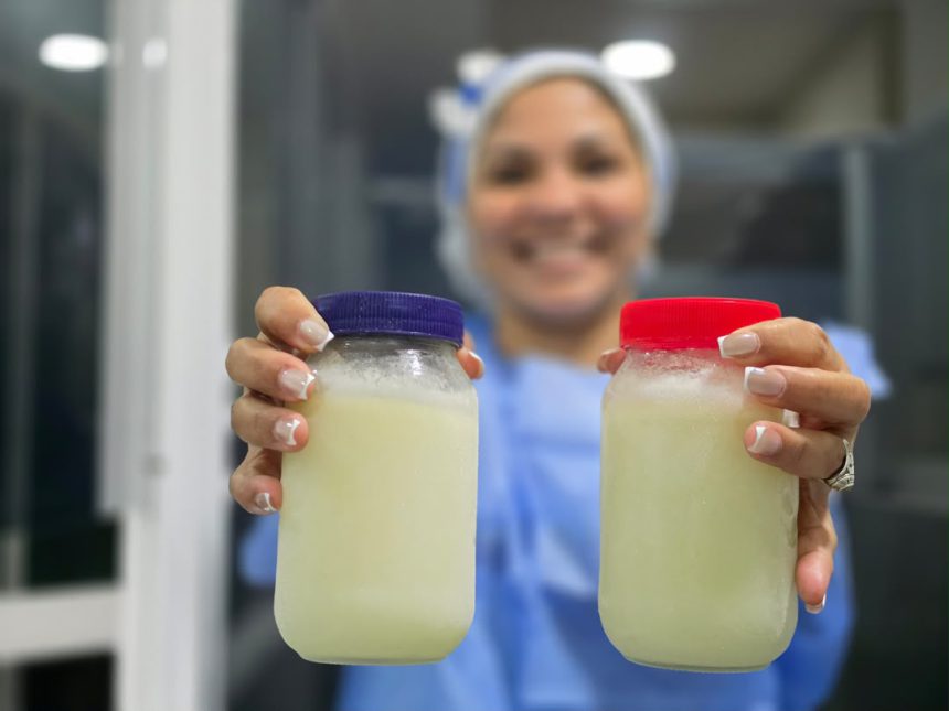 “Gotas de Esperanza” envía 30 mil mililitros de leche materna a niños afectados por sismos 1 leche