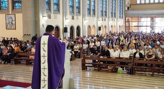 Monaguenses se sumaron a misa en sufragio por las víctimas del terremoto del 24Jun