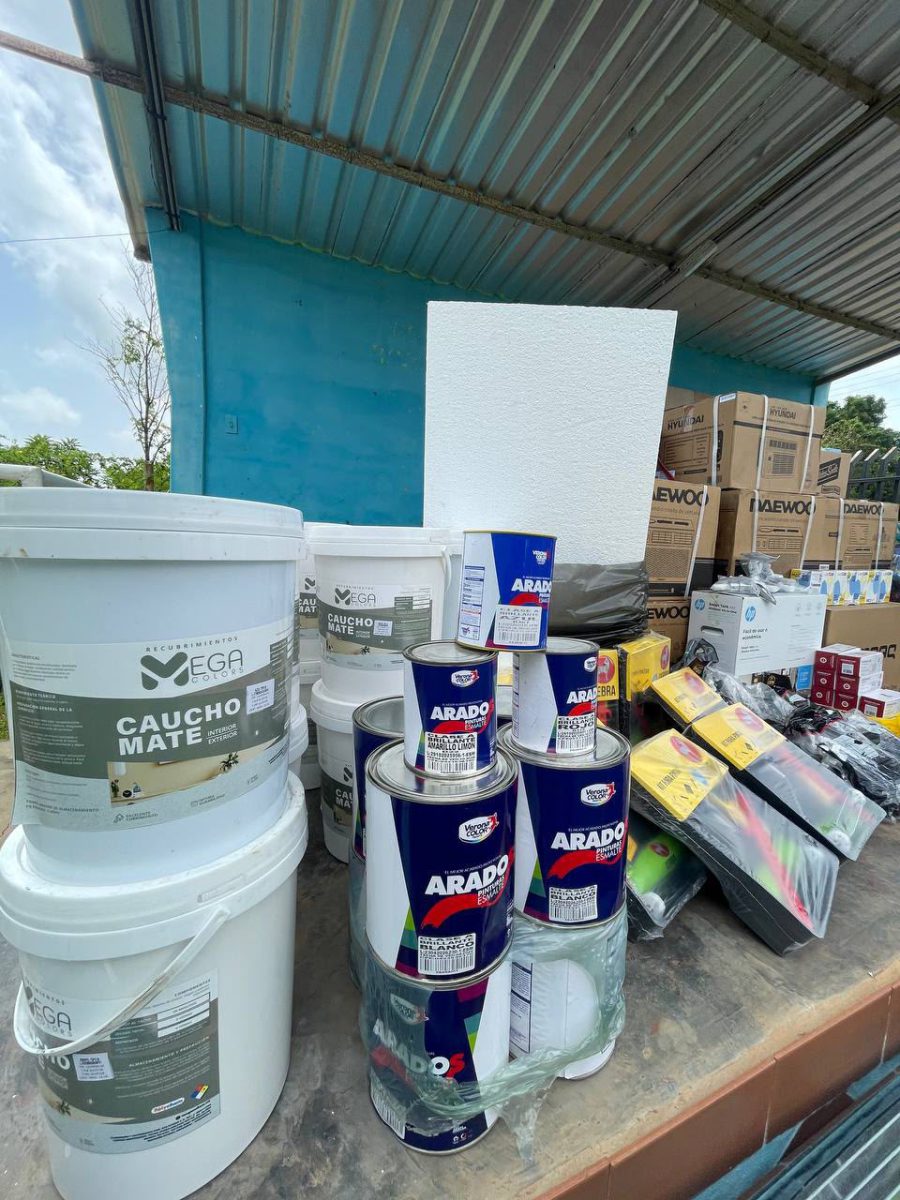 Comuna indígena “Santa Bárbara” entrega insumos y materiales en escuelas de Morón 2 moron2