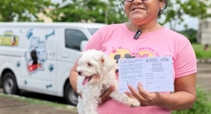 Misión Nevado realiza jornada de vacunación antirrábica en Monagas