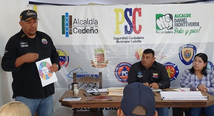 Definen plan estratégico integral para garantizar la seguridad en Cedeño