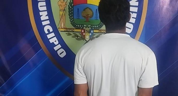 Polimaturín arrestó a sujeto por hurto en vivienda de Prados del Sur