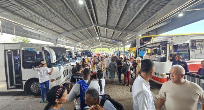 Terminal de Maturín estima movilizar a más de 300 mil pasajeros durante vacaciones