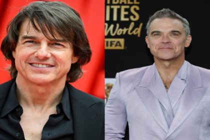 Tom Cruise y Robbie Williams
