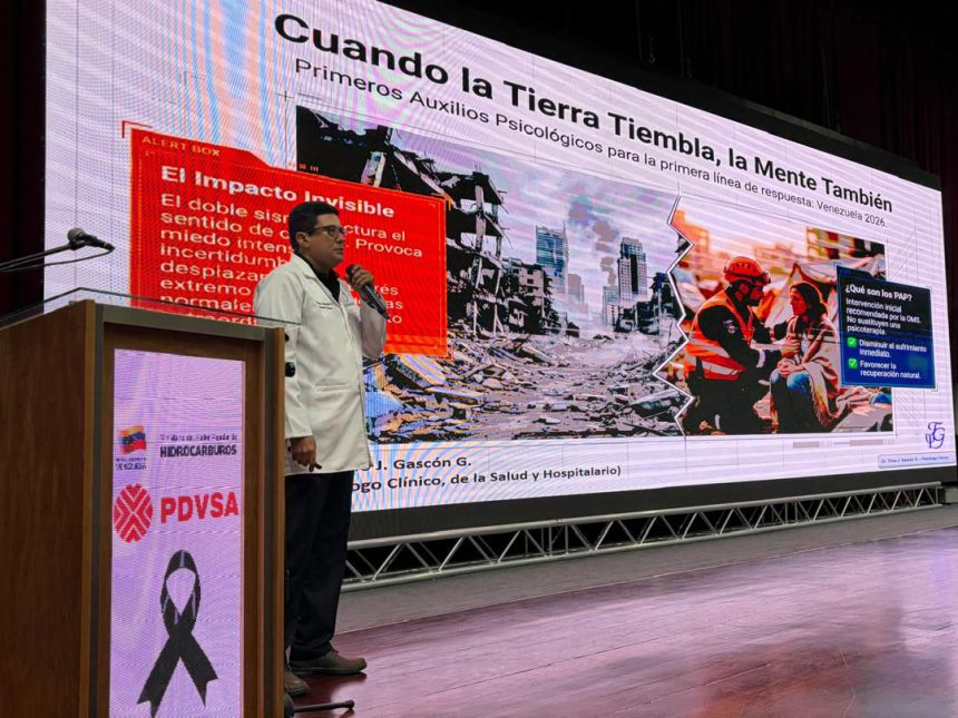 Instruyen primeros auxilios psicológicos a personal de Pdvsa⠀ 1 Trino Gascón