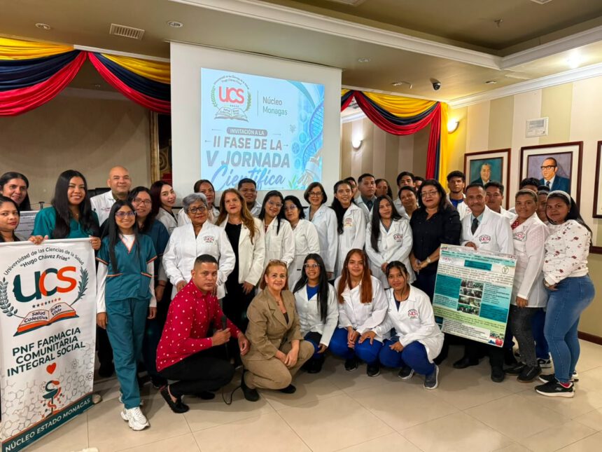 UCS Monagas celebra segunda Fase de la quinta Jornada Científica Estadal de Investigación 2026 1 UCS